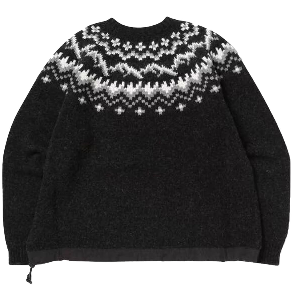 And Wander Lopi Knit Sweater - Black