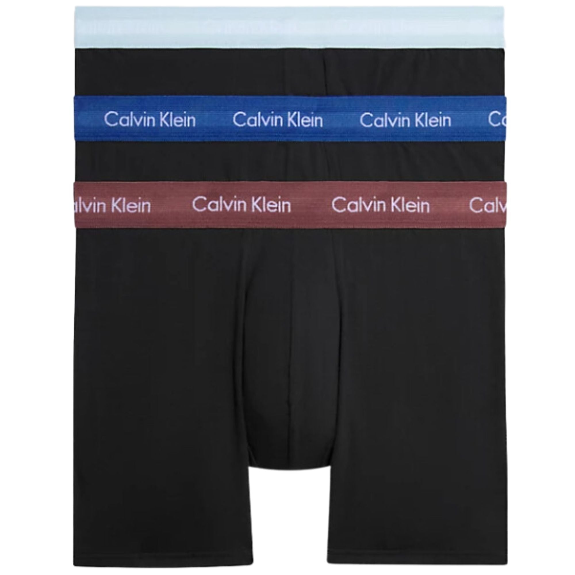 Calvin Klein 3 Pack Boxer Briefs - Marron