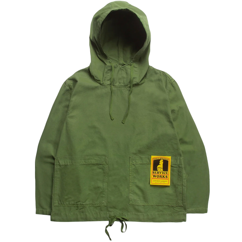 Service Works Market Canvas Smock - Olive