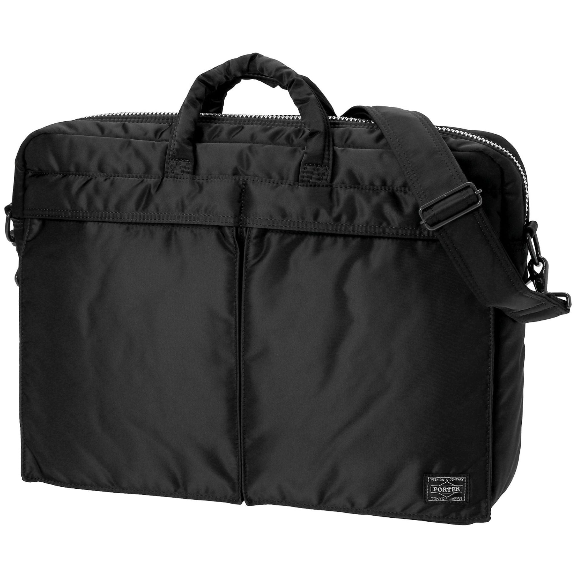 Porter-Yoshida & Co. Tanker 2way Briefcase Bag - Black