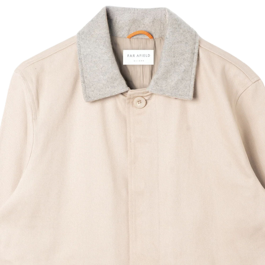 Far Afield Bellow Car Coat - Sand