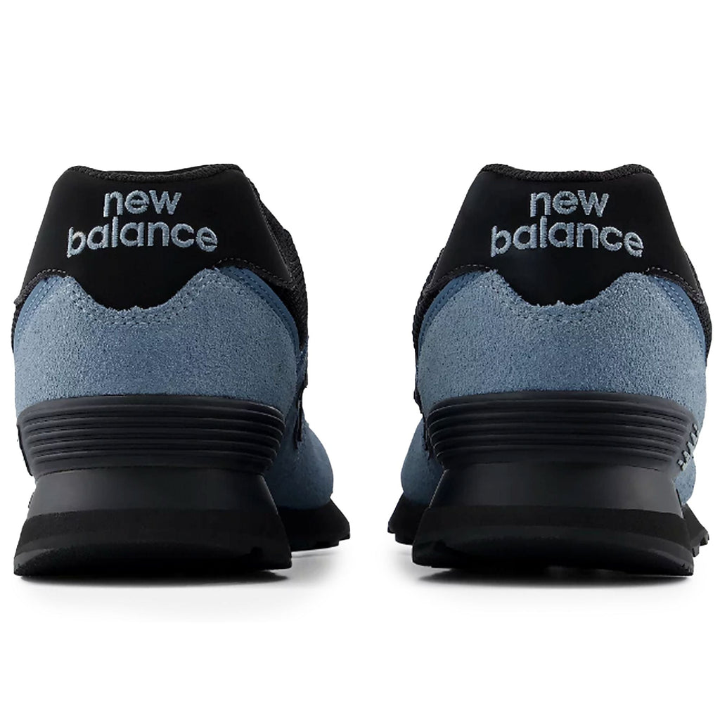 New Balance 574 Shoes - Zinc Blue/Black