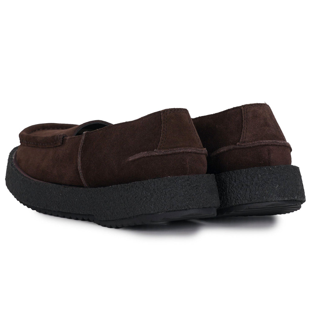 Leevons Moses Suede Casual Shoes - Dark Brown Suede