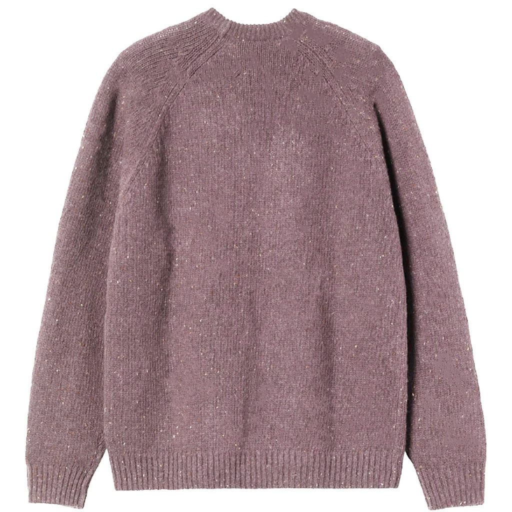 Carhartt WIP Anglistic Sweater - Speckled Hortensia