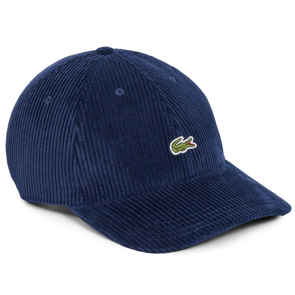 Lacoste Cotton Velour Cap - Midnight Blue