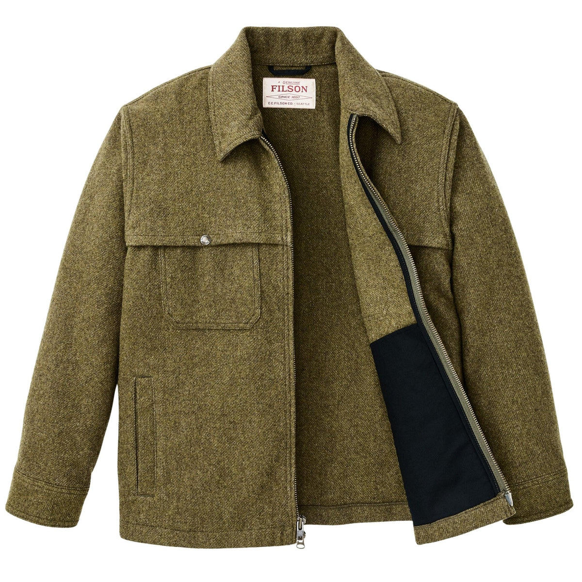 Filson Forester Wool Jacket - Field Green