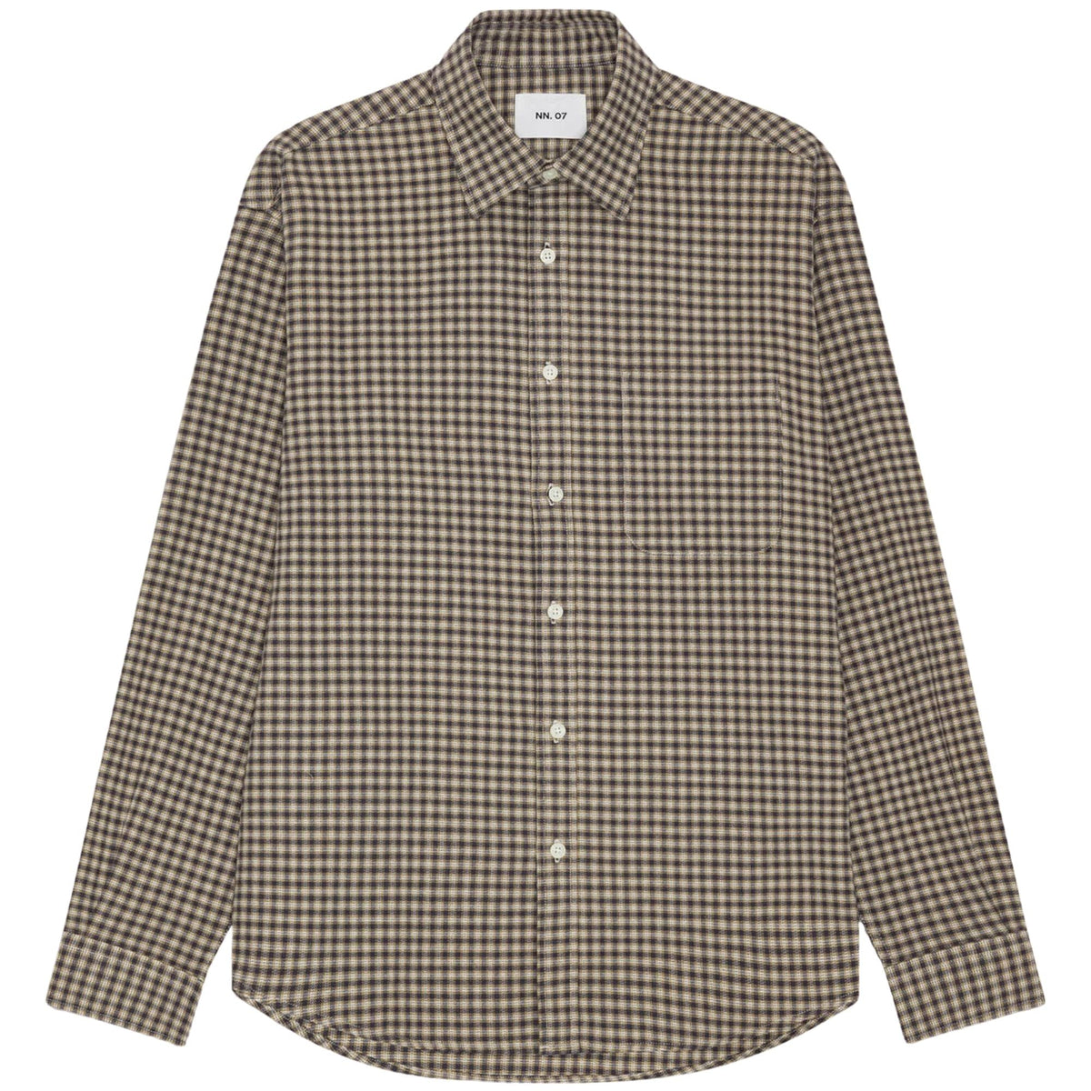 NN07 Deon Shirt - Sand Green