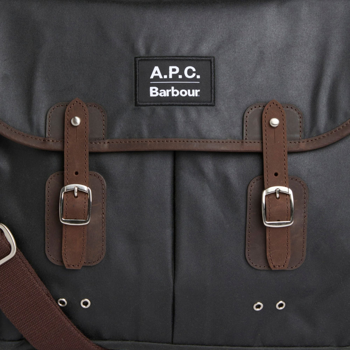 Barbour x A.P.C Tarras Bag - Dark Sage