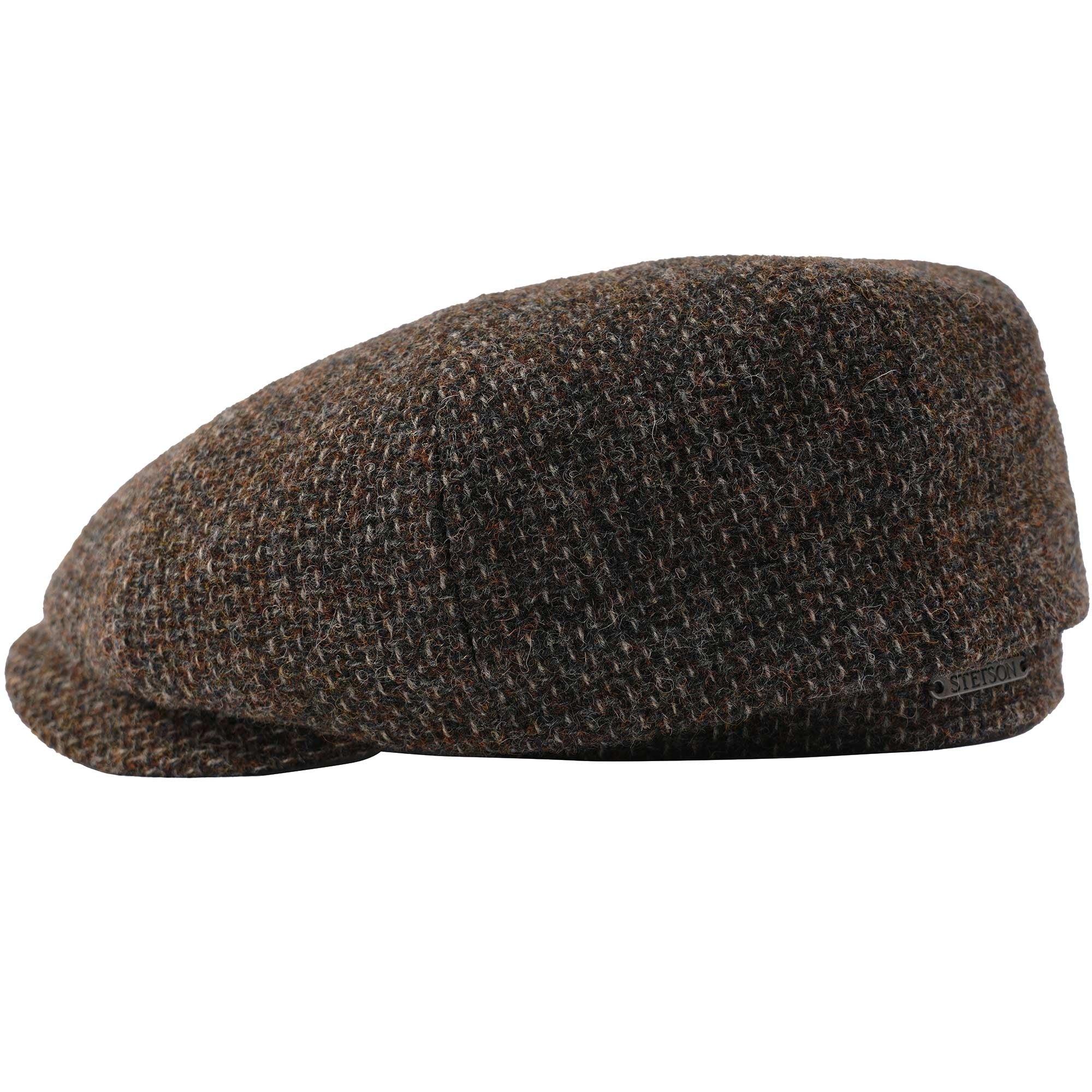 Stetson Hats Hatteras Wool Flat Cap - Brown
