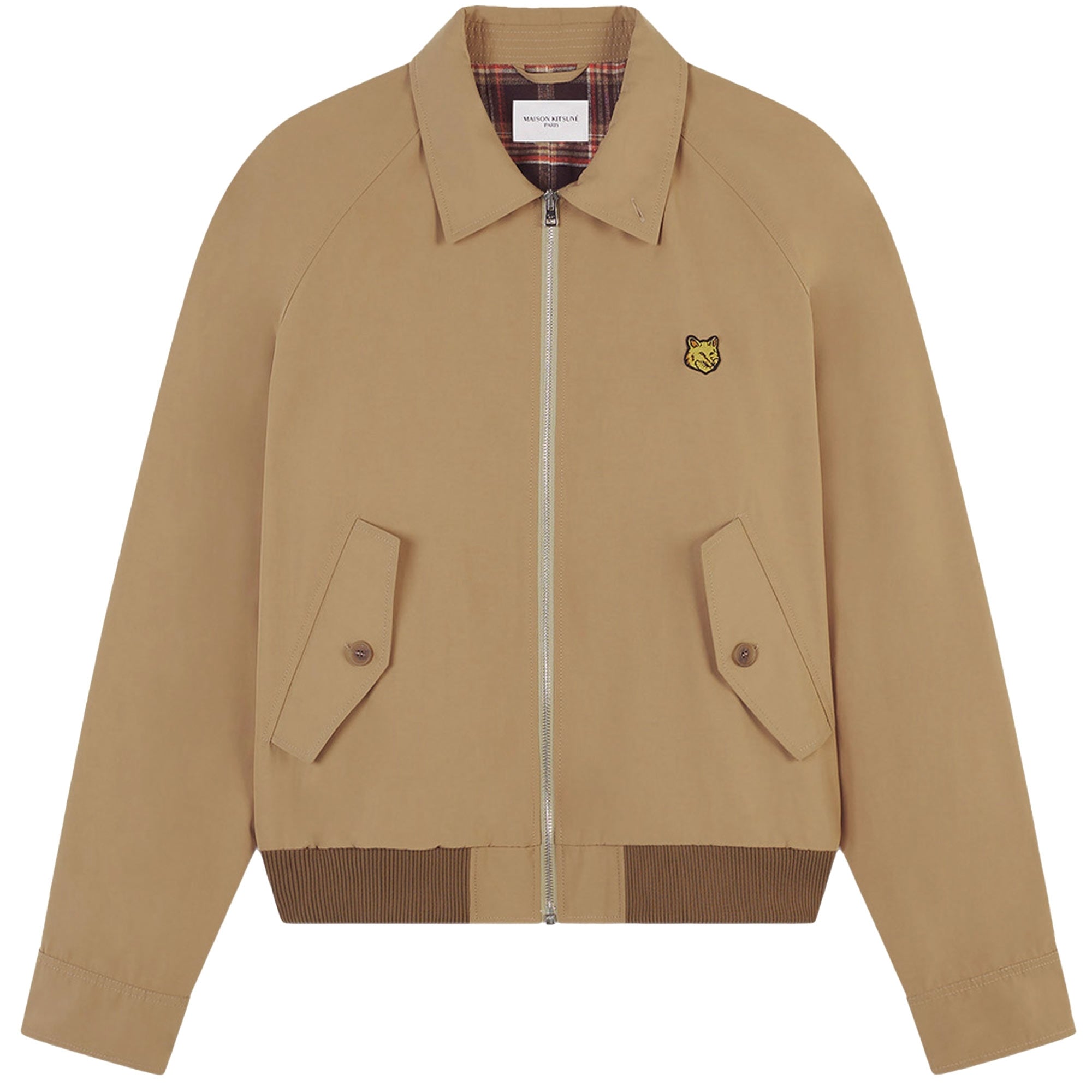 Maison Kitsune Harrington Jacket - Beige