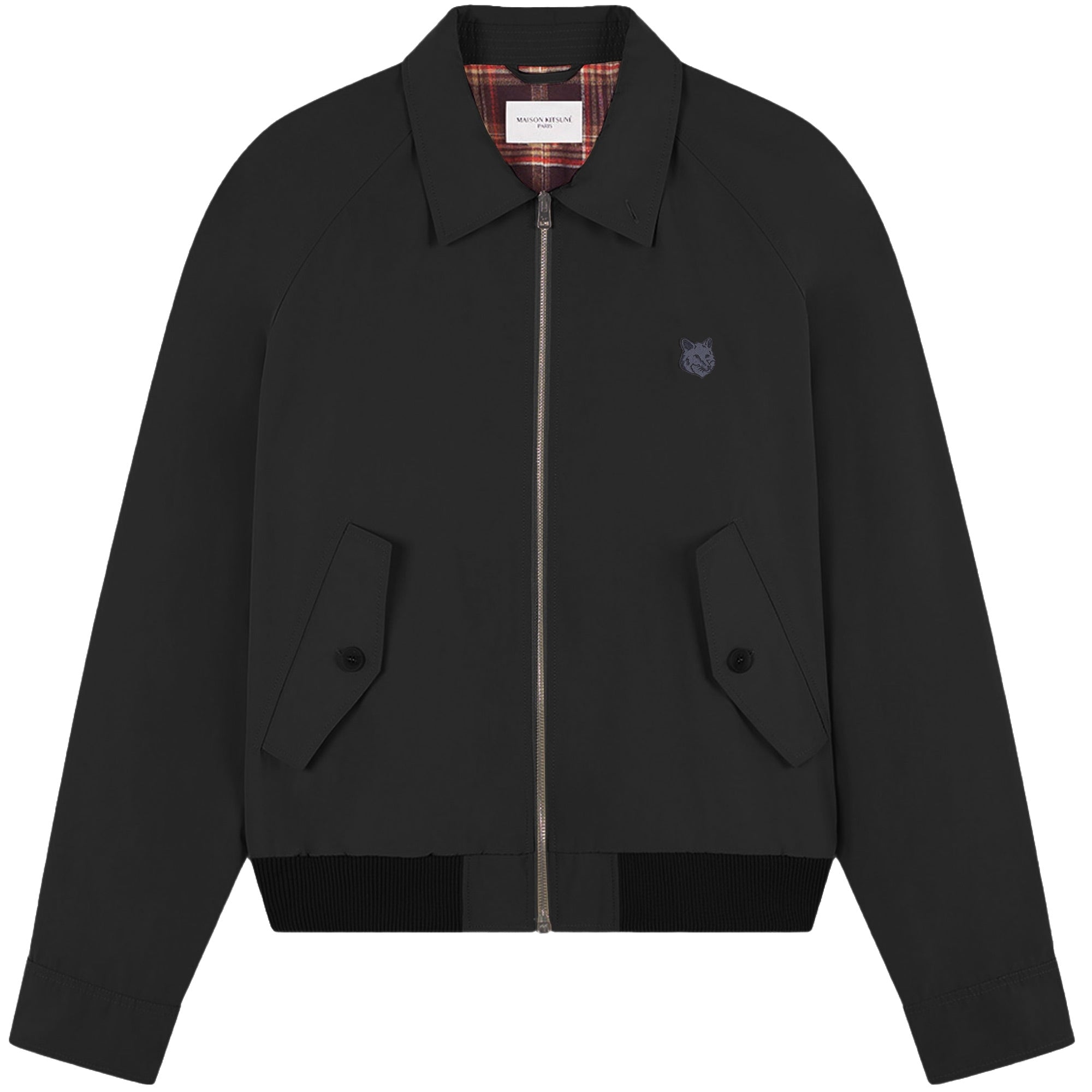 Maison Kitsune Harrington Jacket - Black