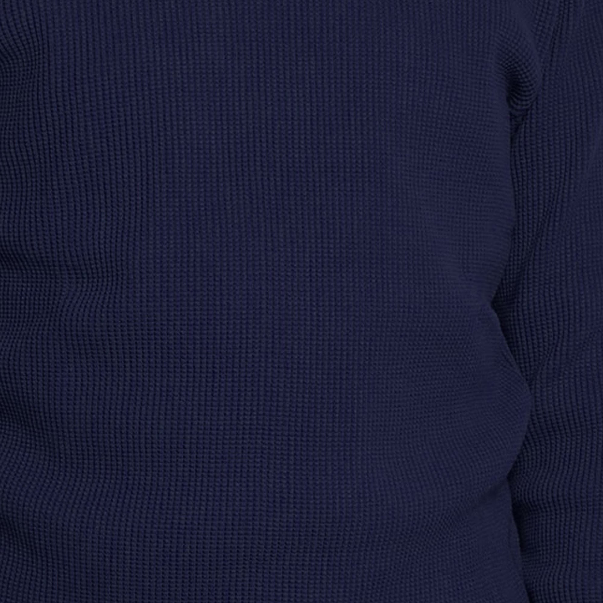 Nigel Cabourn Waffle Turtleneck - Dark Navy