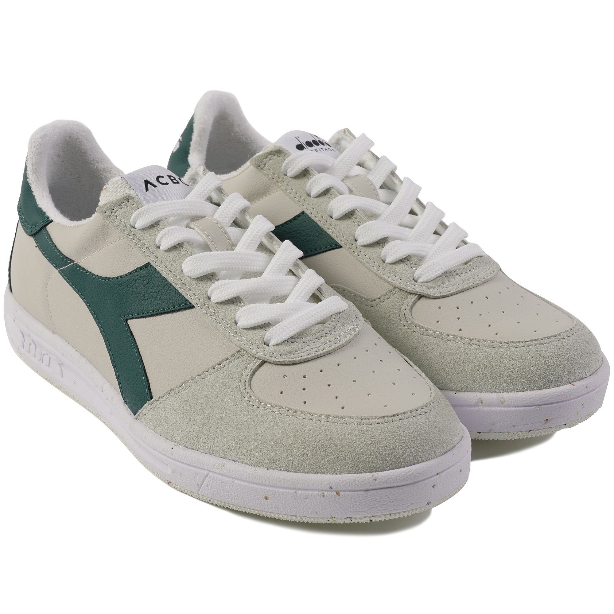 Diadora B.Elite ACBC - White and Green