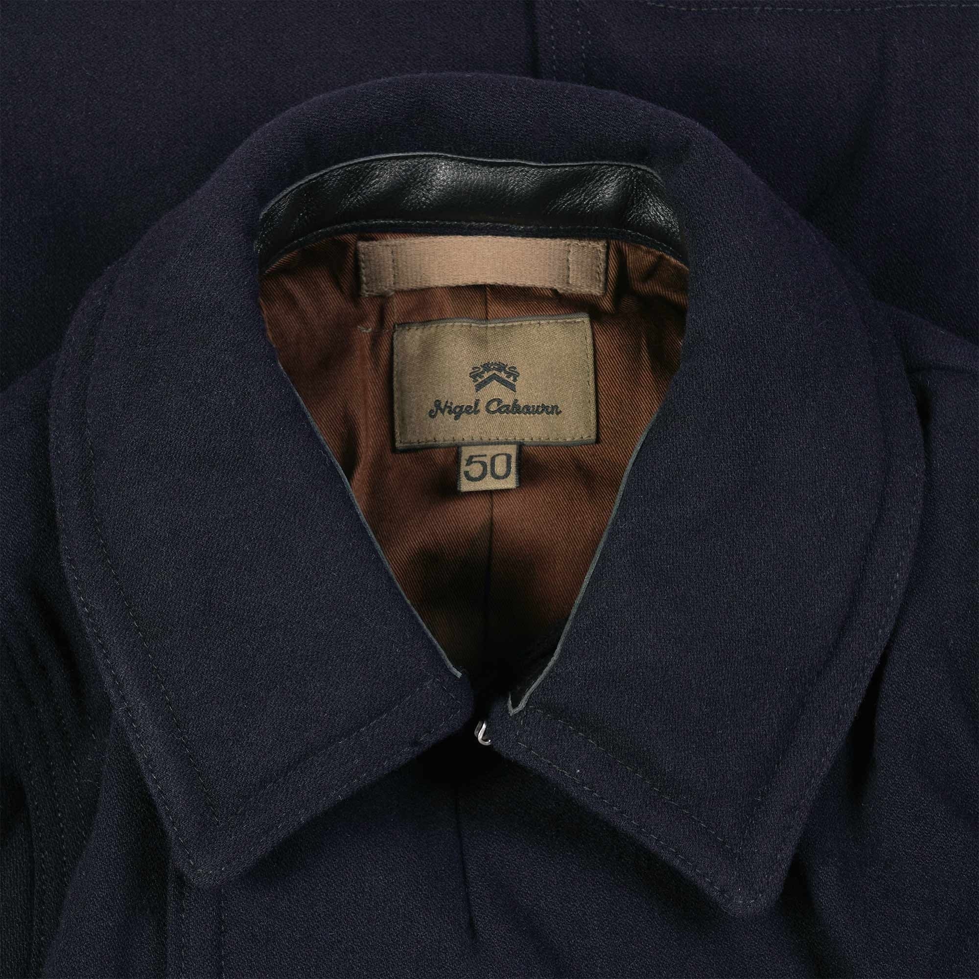 Nigel Cabourn 40's U.S. Navy Pea Coat - Dark Navy