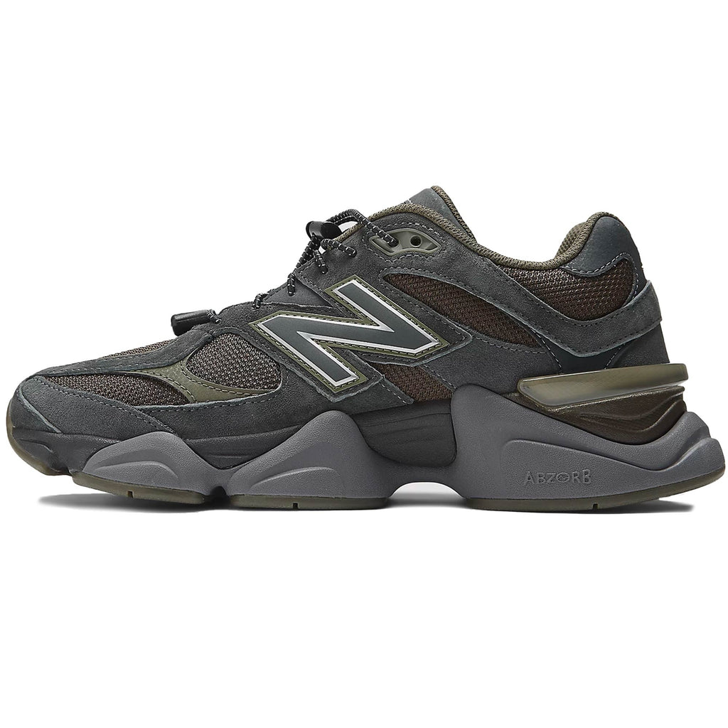 New Balance 9060 - Black and Moss