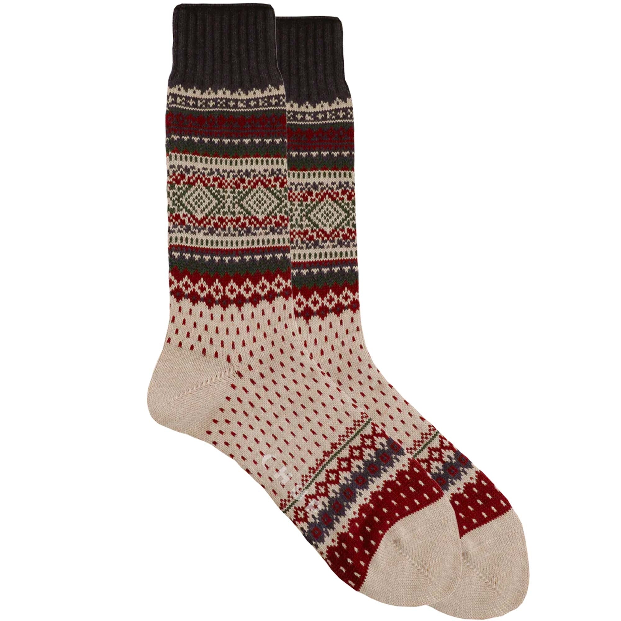 Chup Socks Log Home - Ivory
