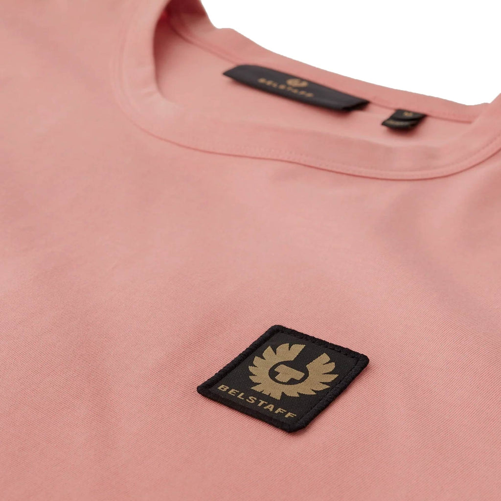 Belstaff Logo T-Shirt - Rust Pink