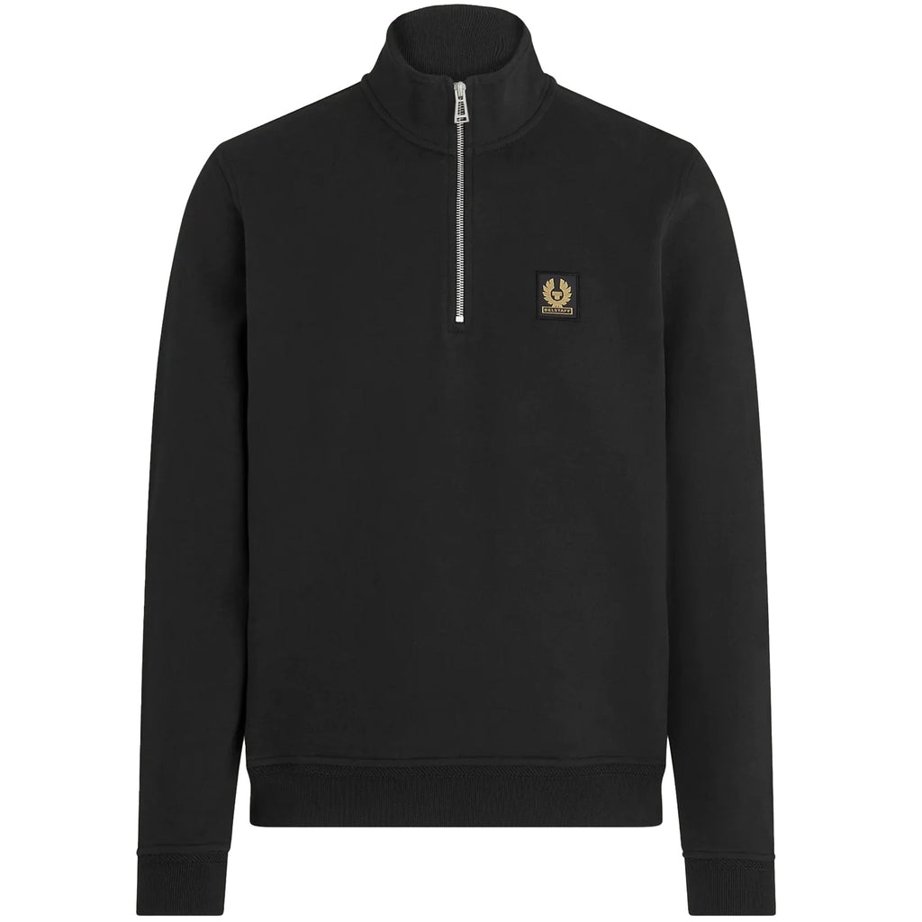 Belstaff Quarter Zip Sweatshirt - Black