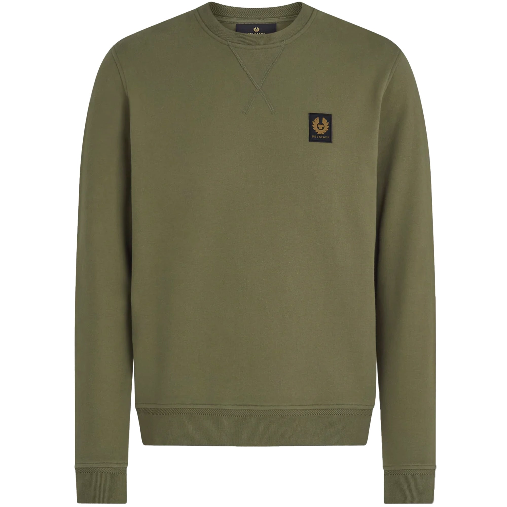 Belstaff Crew Neck Sweatshirt - True Olive