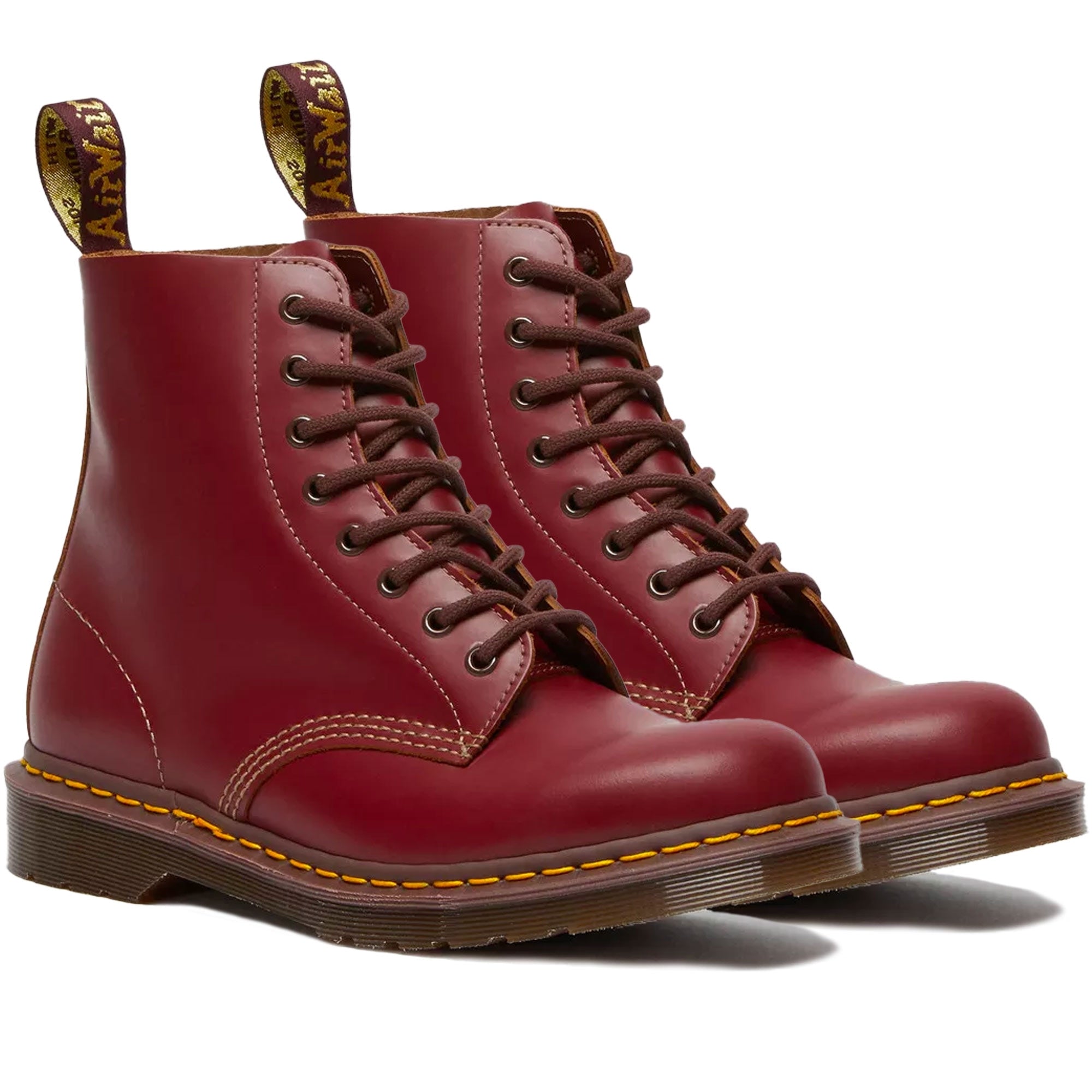Vintage 1460 Ankle Boots - Oxblood Quilon