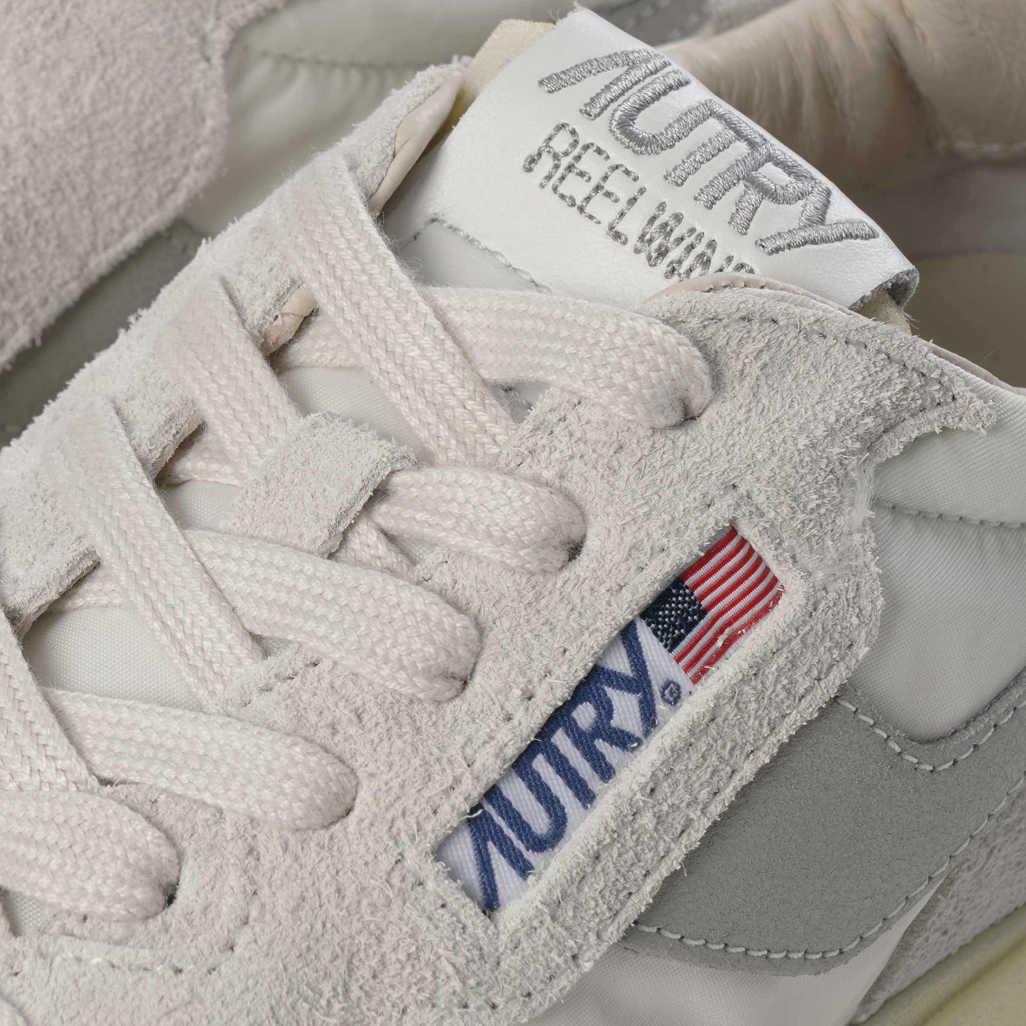 Reelwind Low Sneaker - White and Natural