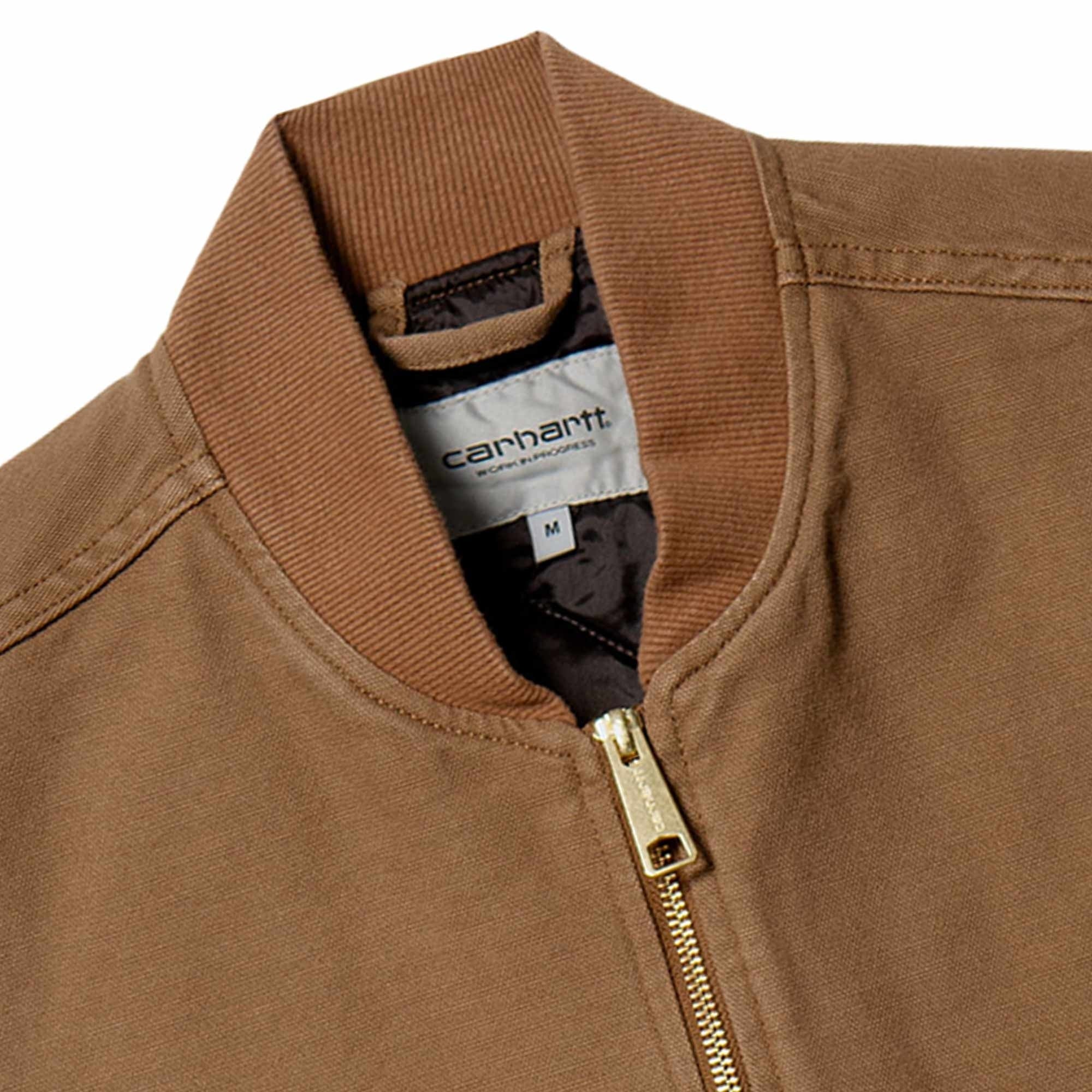 Carhartt WIP Classic Vest - Brown Rinsed