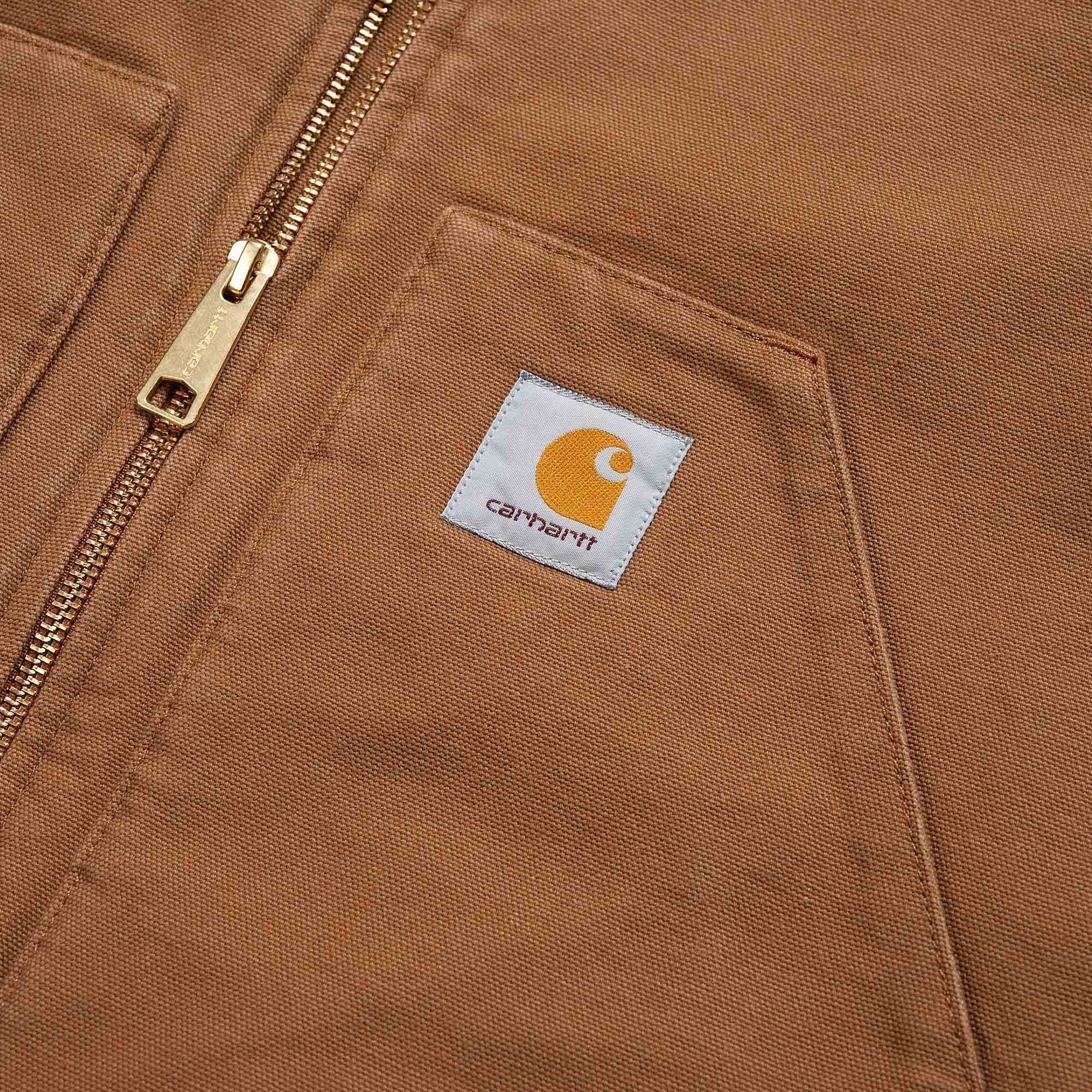 Carhartt WIP Classic Vest - Brown Rinsed