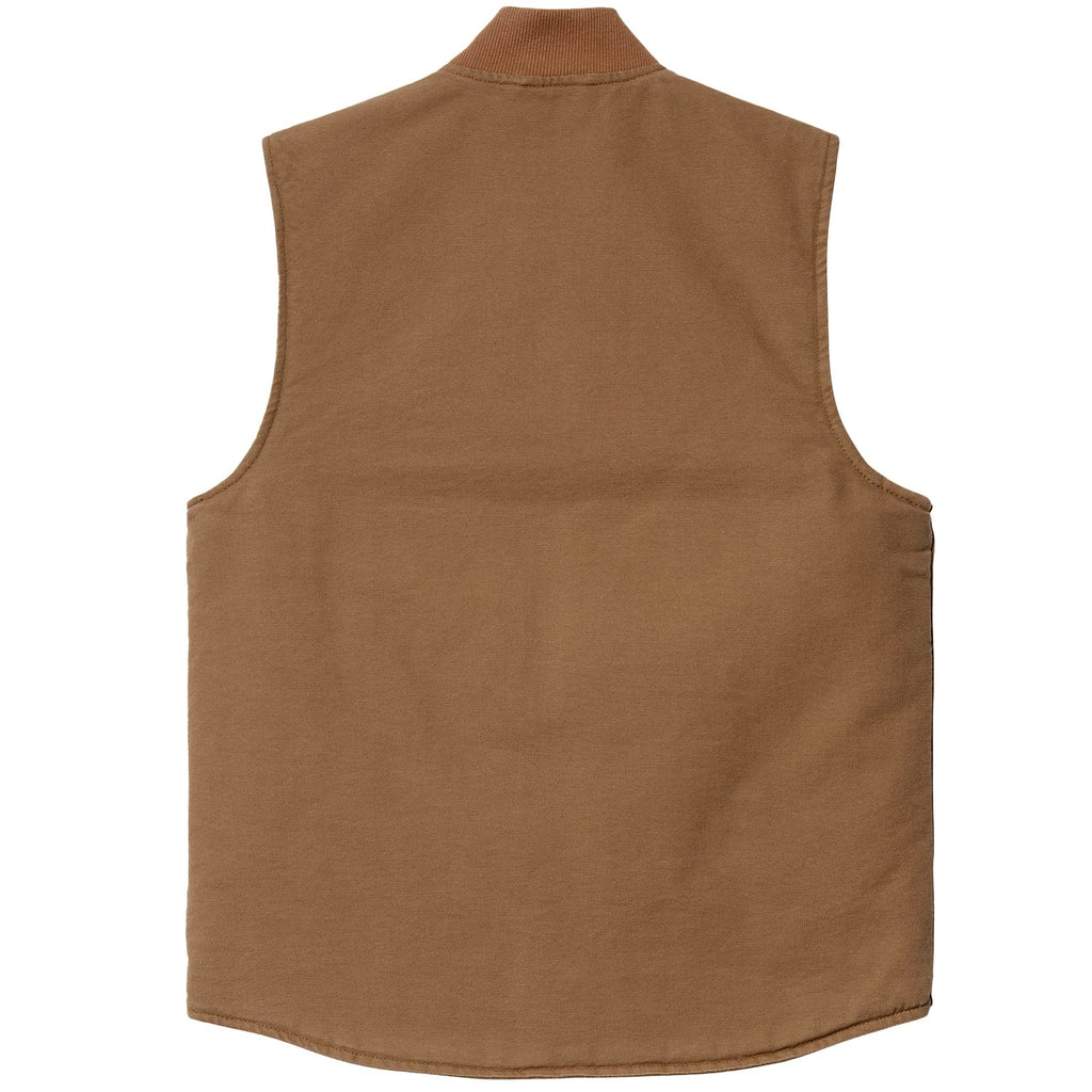 Carhartt WIP Classic Vest - Brown Rinsed