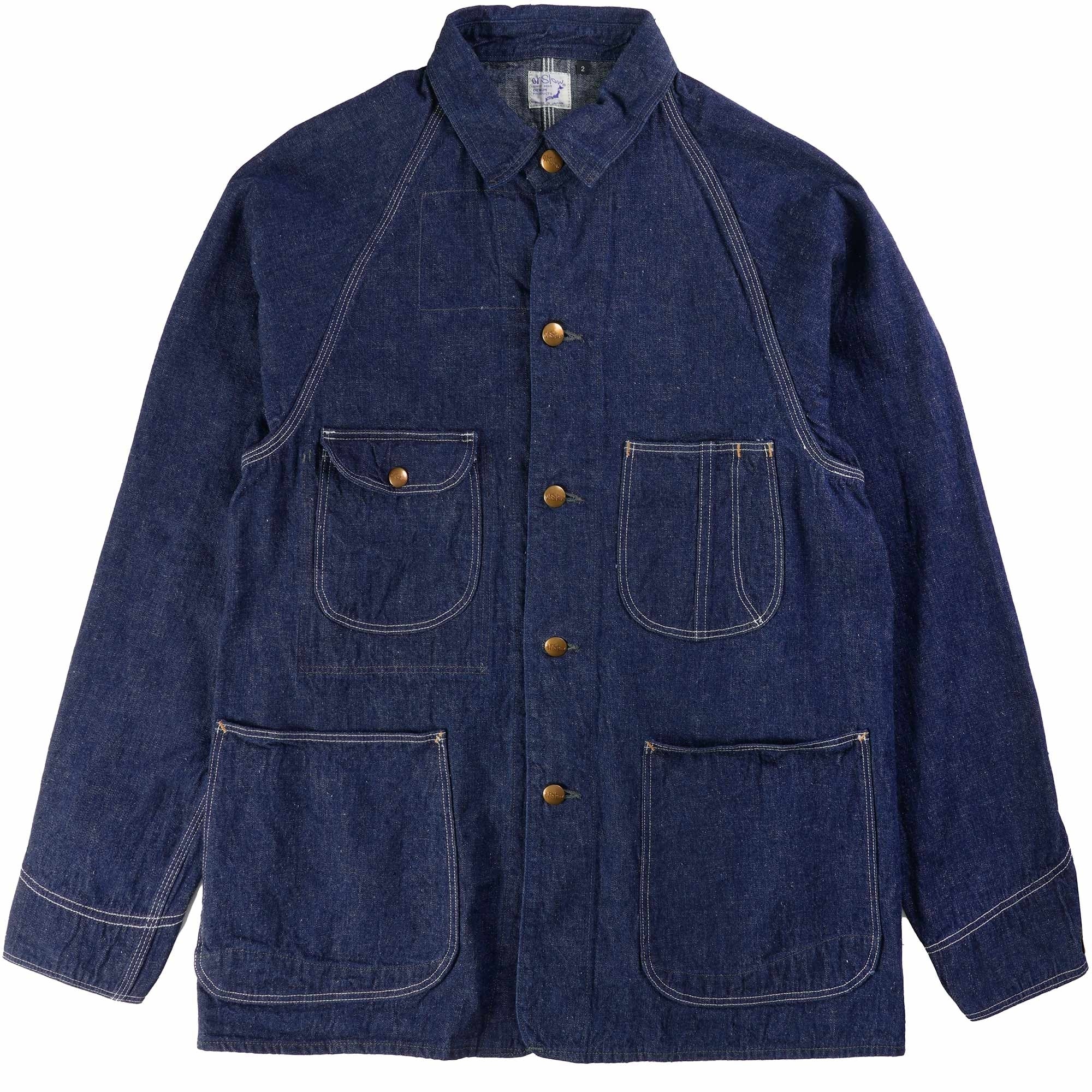 OrSlow 1950s Coverall Denim Jacket - One Wash