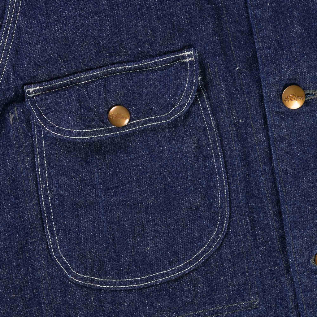 OrSlow 1950s Coverall Denim Jacket - One Wash