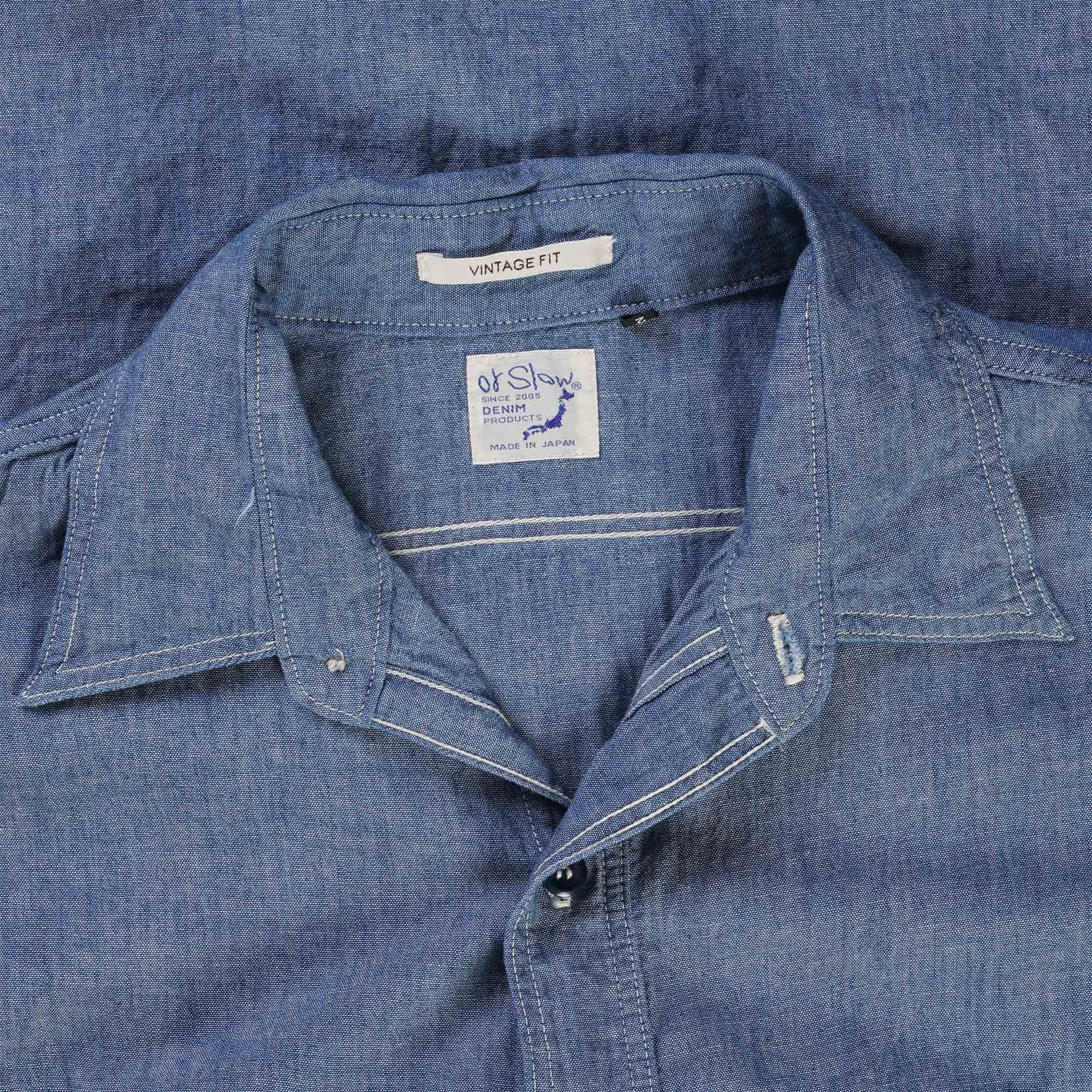 OrSlow Work Shirt - Chambray