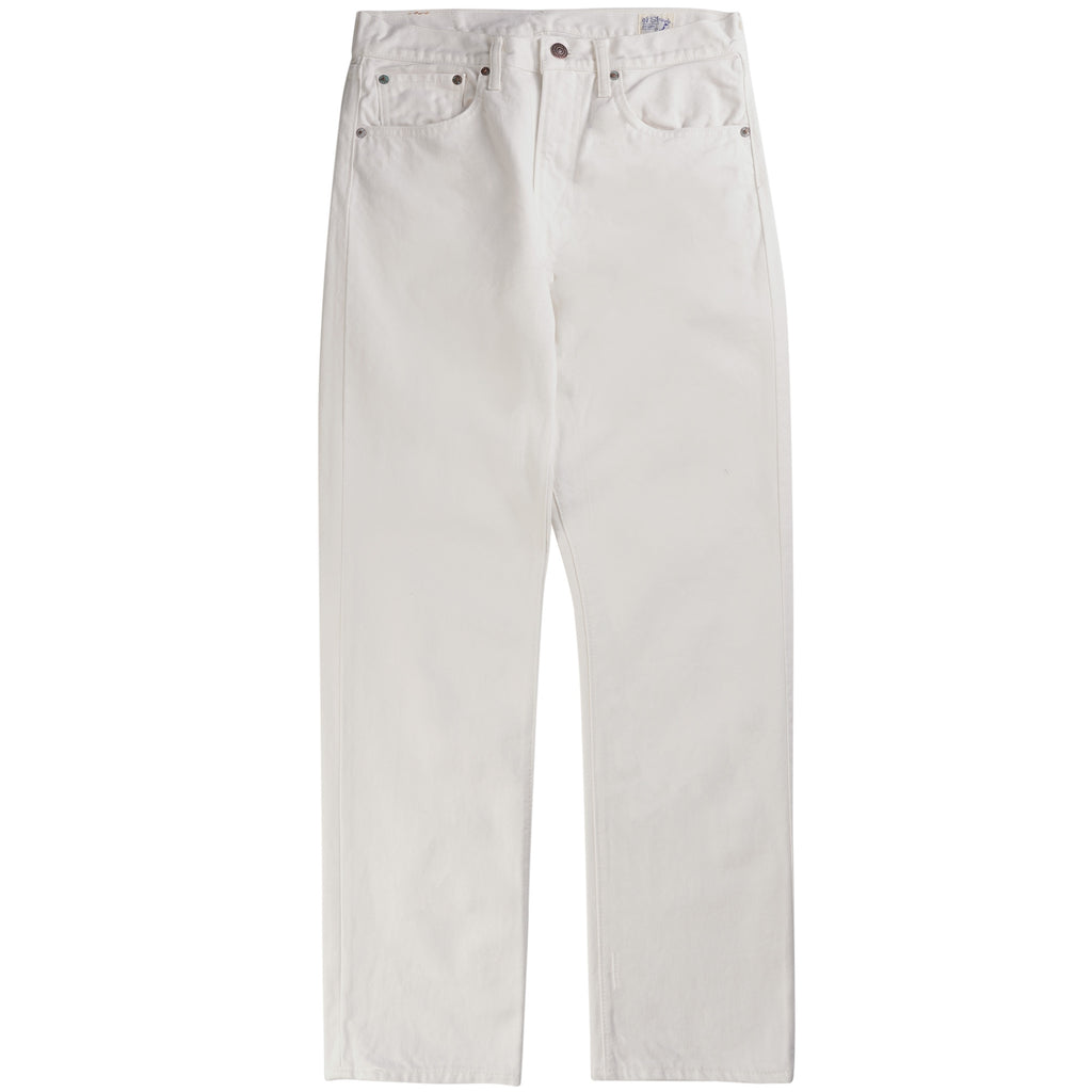 107 Ivy Fit Jeans - White Denim