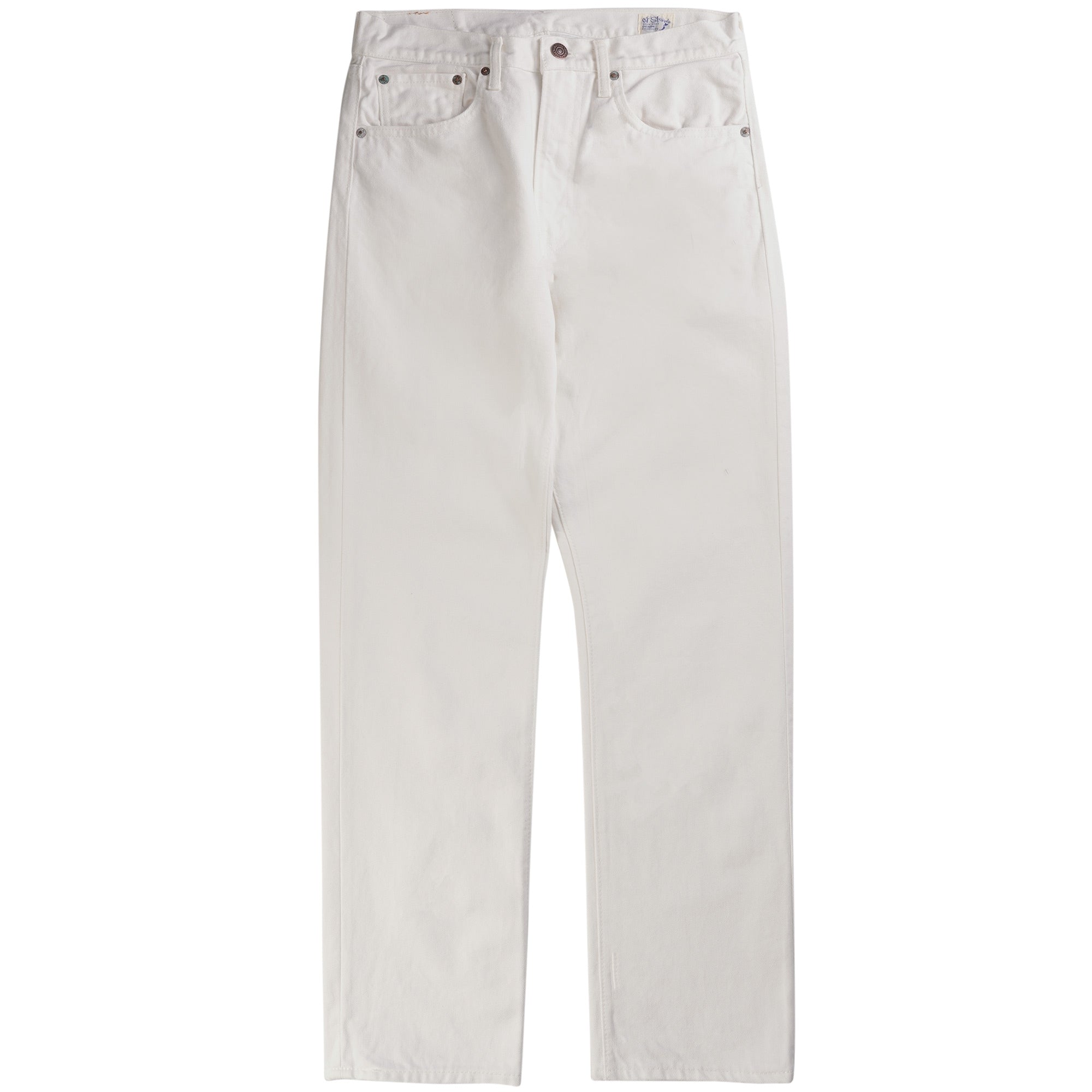 107 Ivy Fit Jeans - White Denim