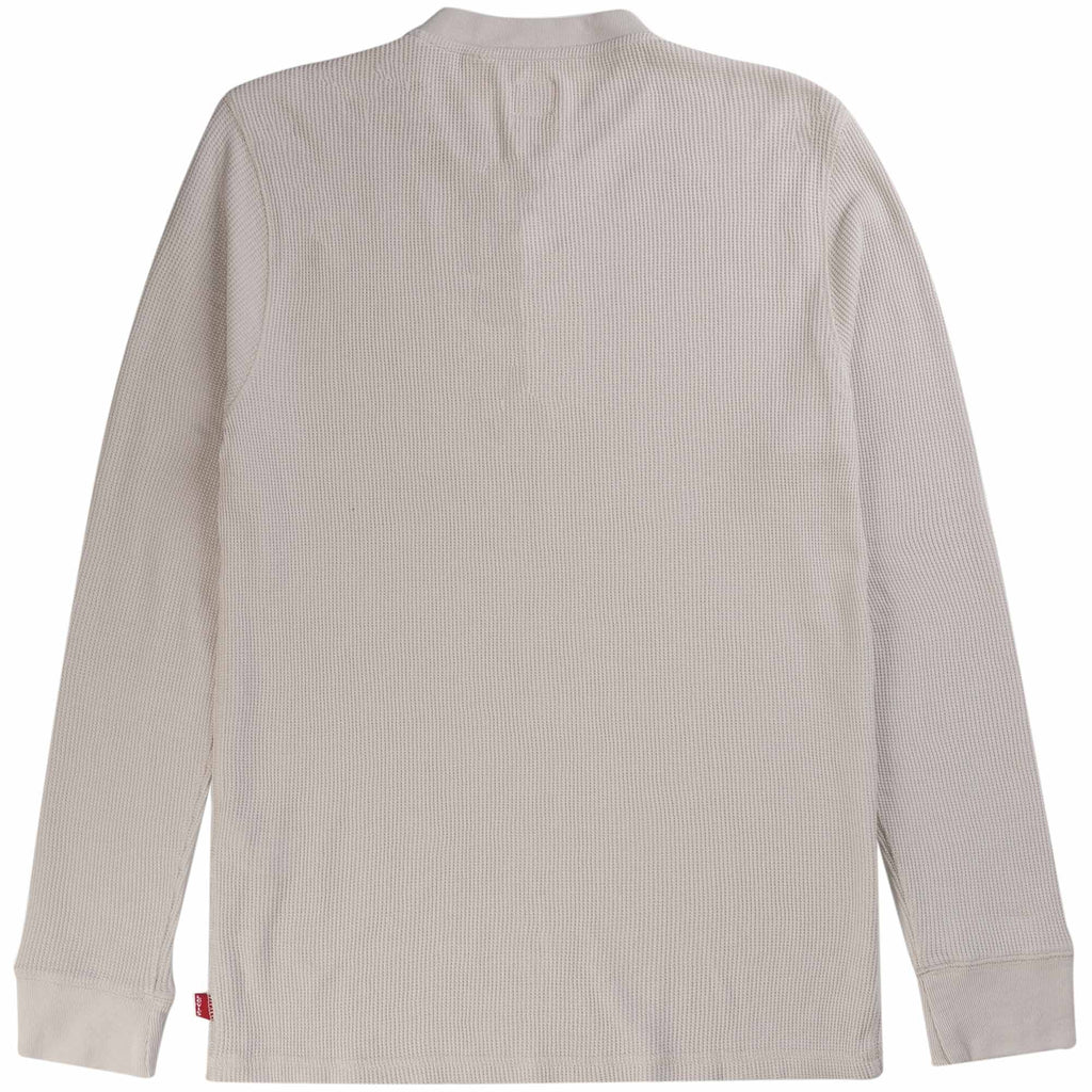 Levi's® Long Sleeve Thermal Henley Tee - Rainy Day