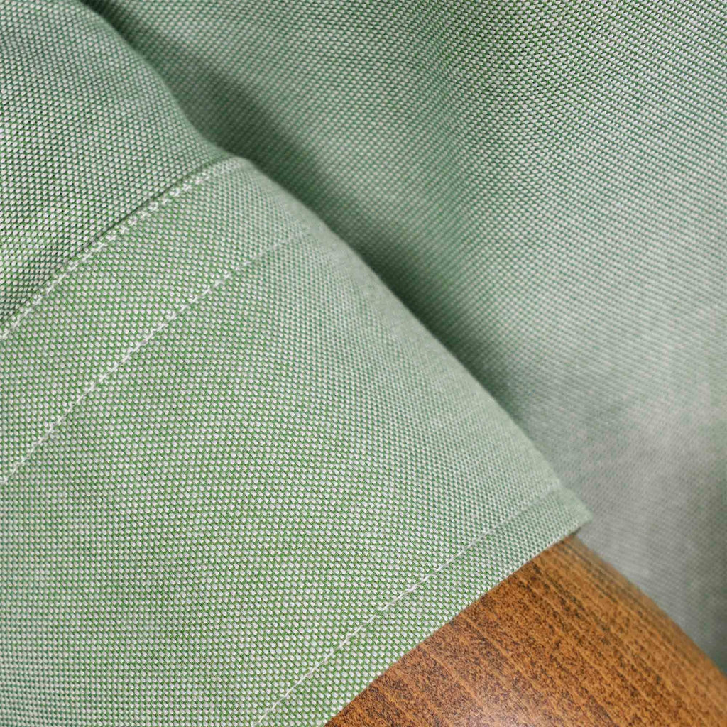 None Of The Above Long Sleeve Button Down Shirt - Sage