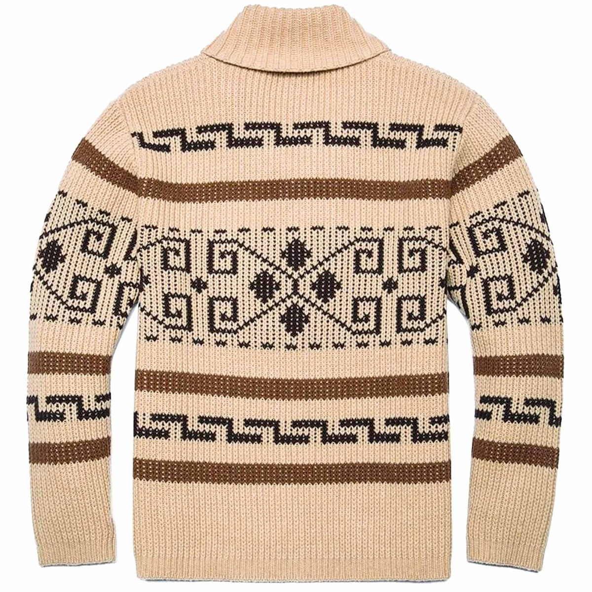 Pendleton Woolen Mills Original Westerley Cardigan - Tan & Brown
