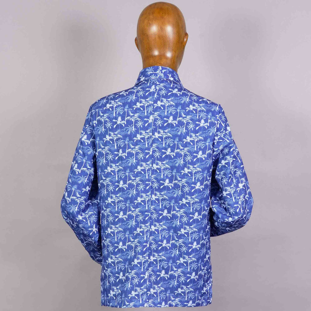 None Of The Above Tessuto Over Jacket - Blue