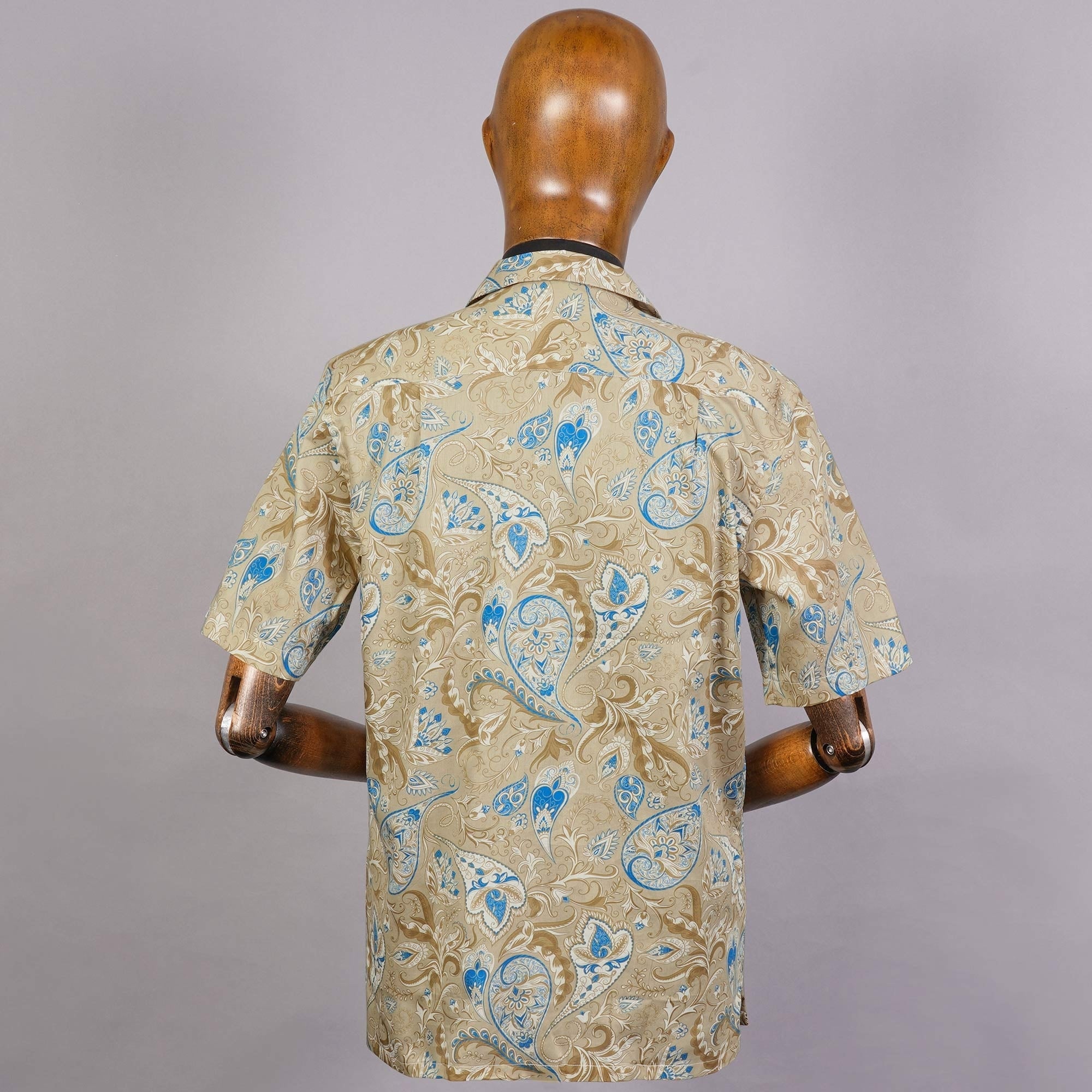 None Of The Above Camicia Bowling Shirt - Gold