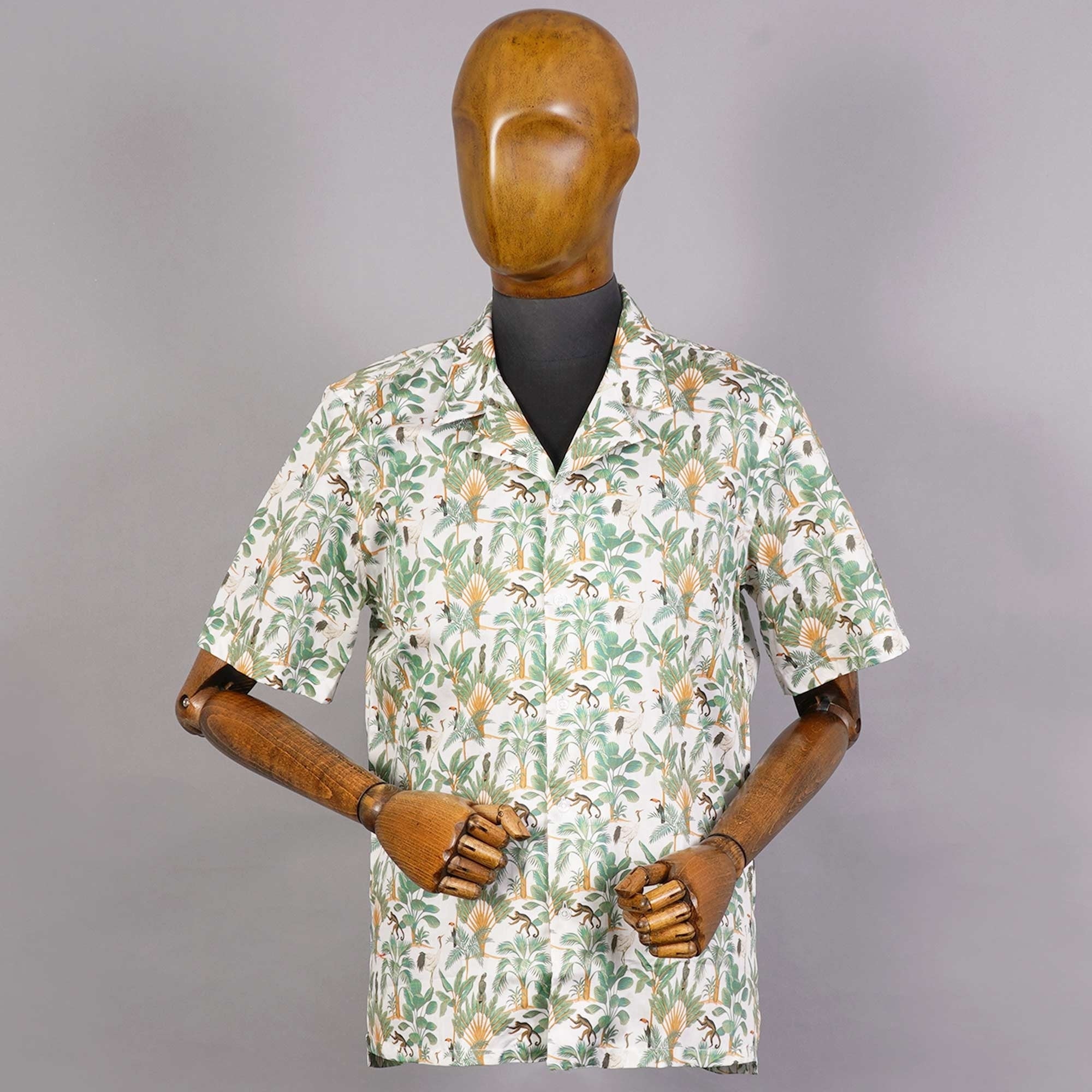 None Of The Above Camicia Bowling Shirt - White
