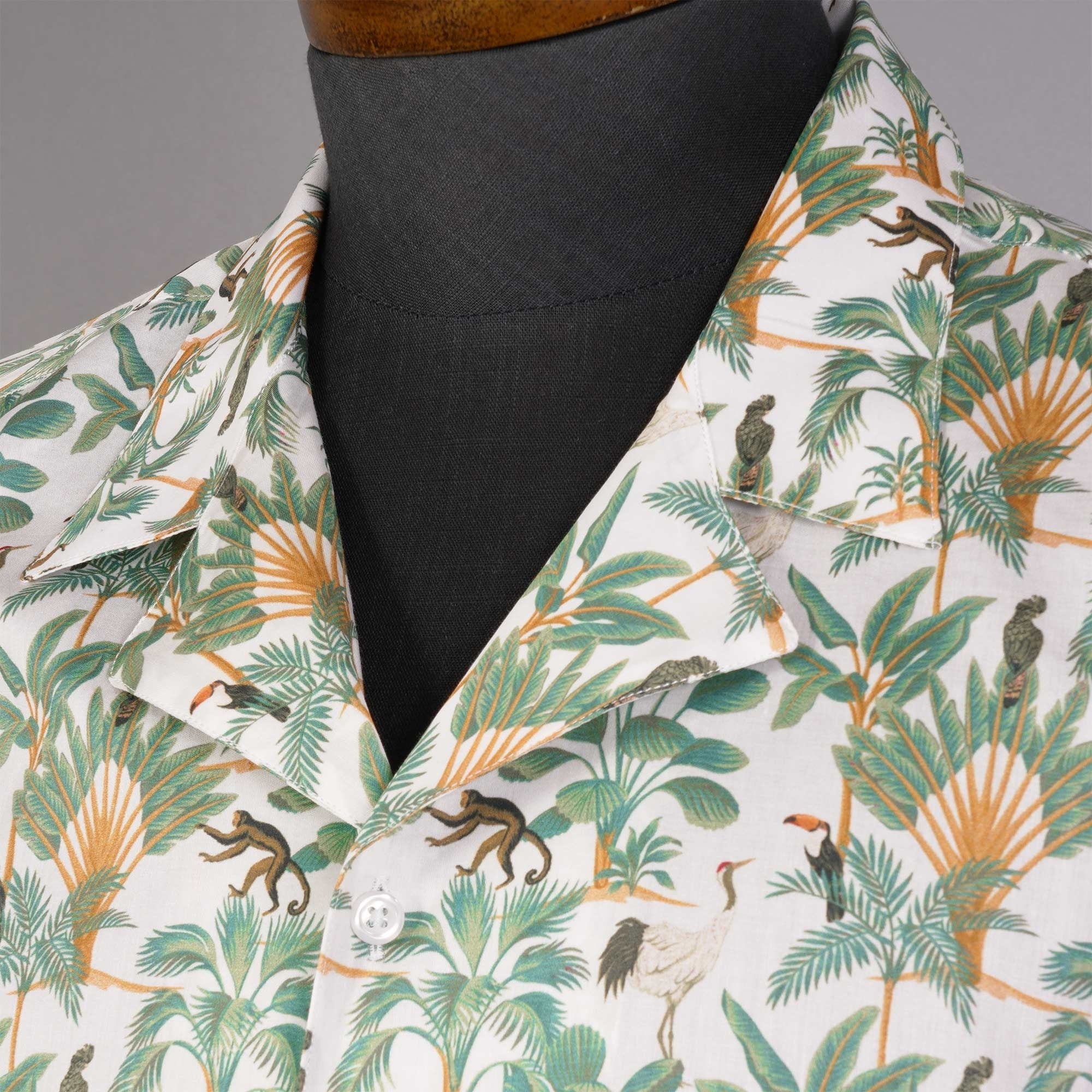 None Of The Above Camicia Bowling Shirt - White