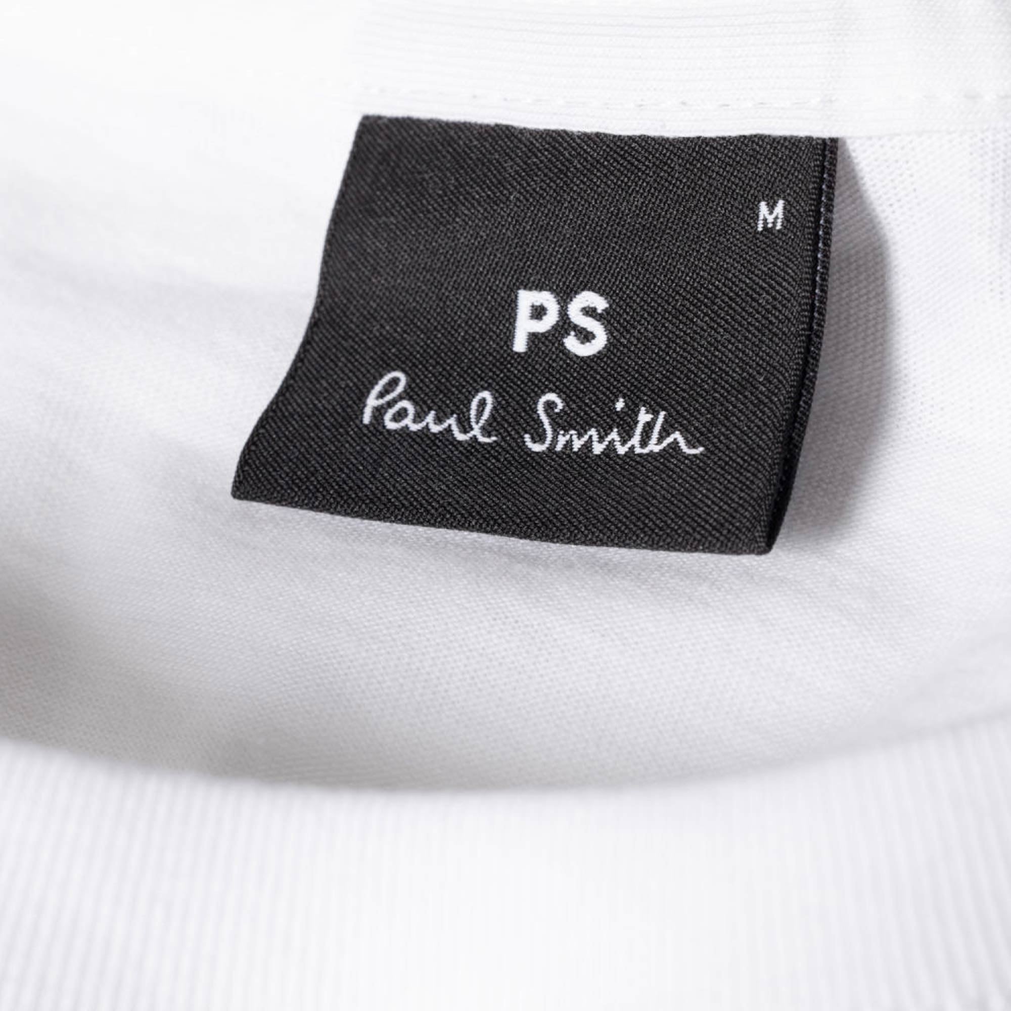 Paul Smith Zebra Logo T-Shirt - White