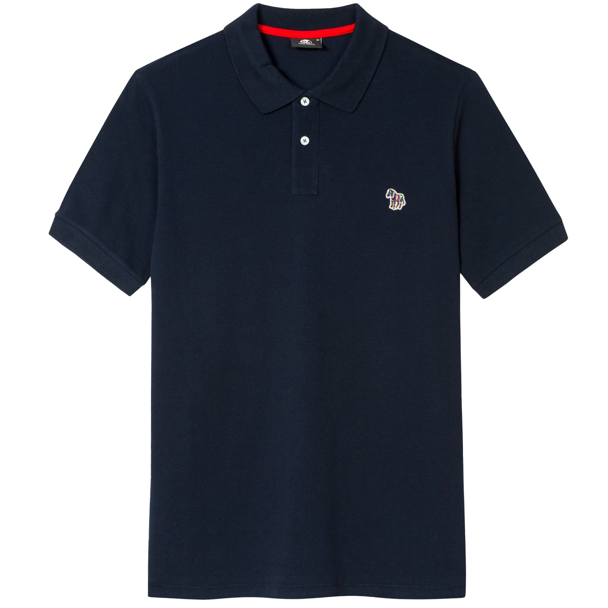 Paul Smith Cotton-Piqu  Zebra Polo Shirt - Dark Navy