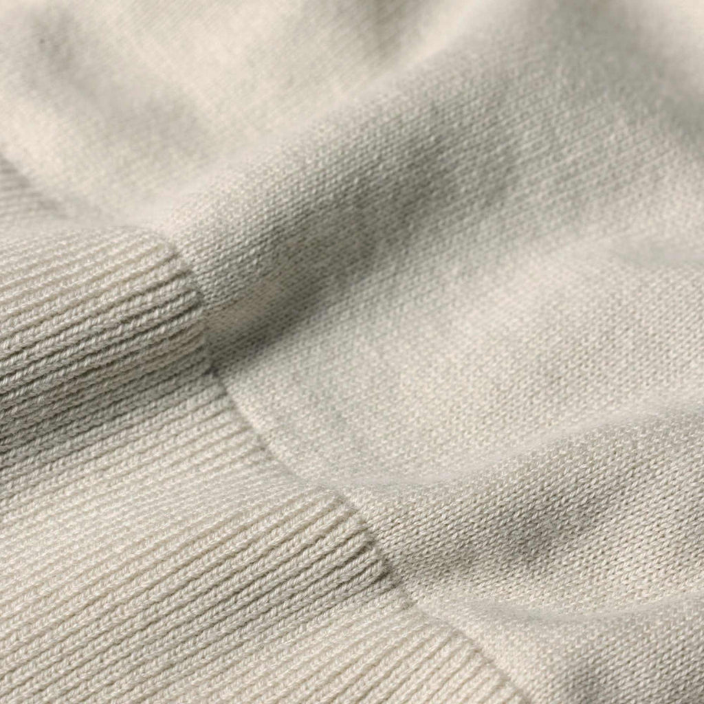 Paul Smith Knitted Zip-Neck Polo Shirt - Ecru