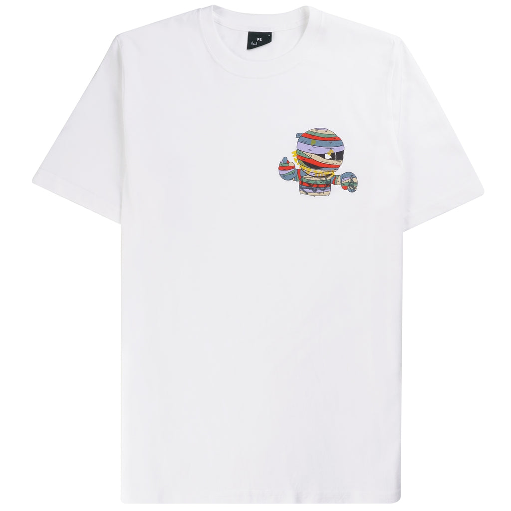 Paul Smith Mummy Graphic T-Shirt - White