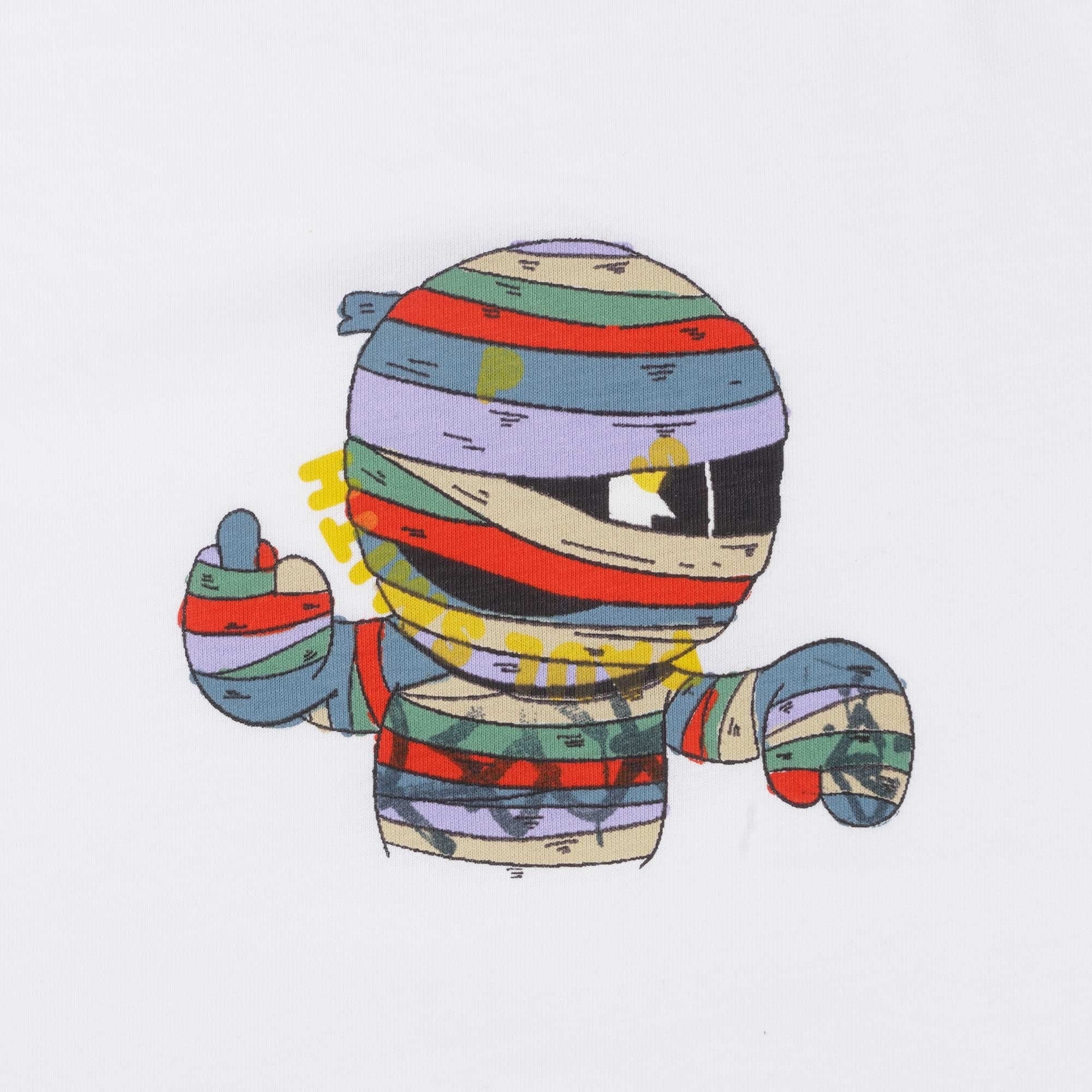 Paul Smith Mummy Graphic T-Shirt - White