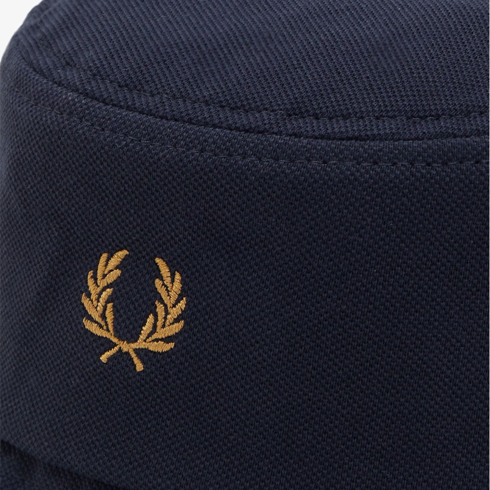 Fred Perry Classic Piqu  Bucket Hat - Navy