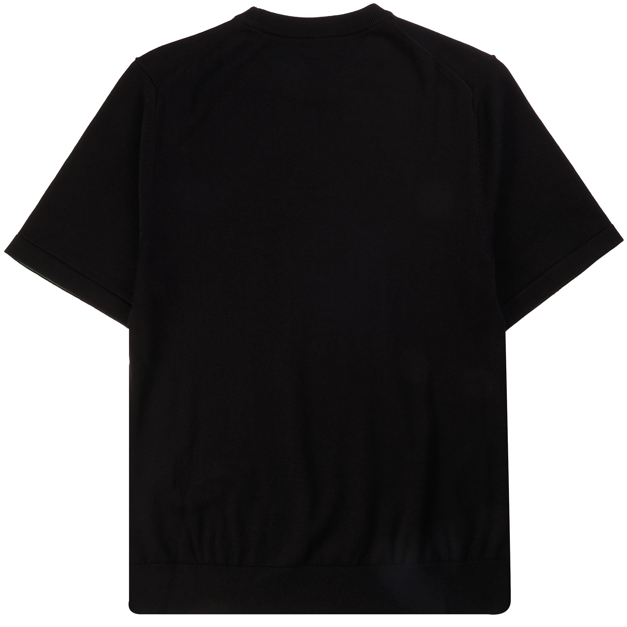 Paul Smith Knitted Zebra Logo T-Shirt - Black