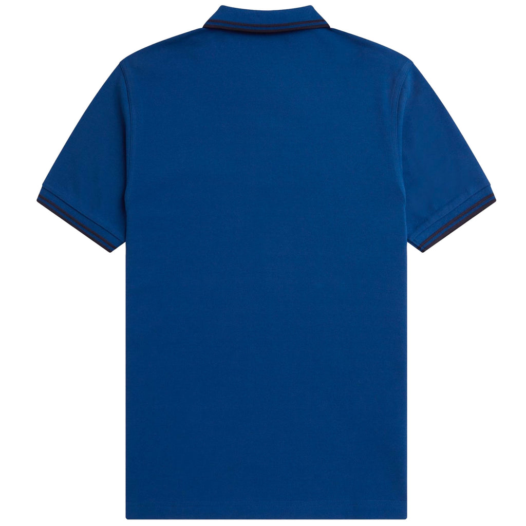 Fred Perry M3600 Twin Tipped Polo Shirt - Cobalt