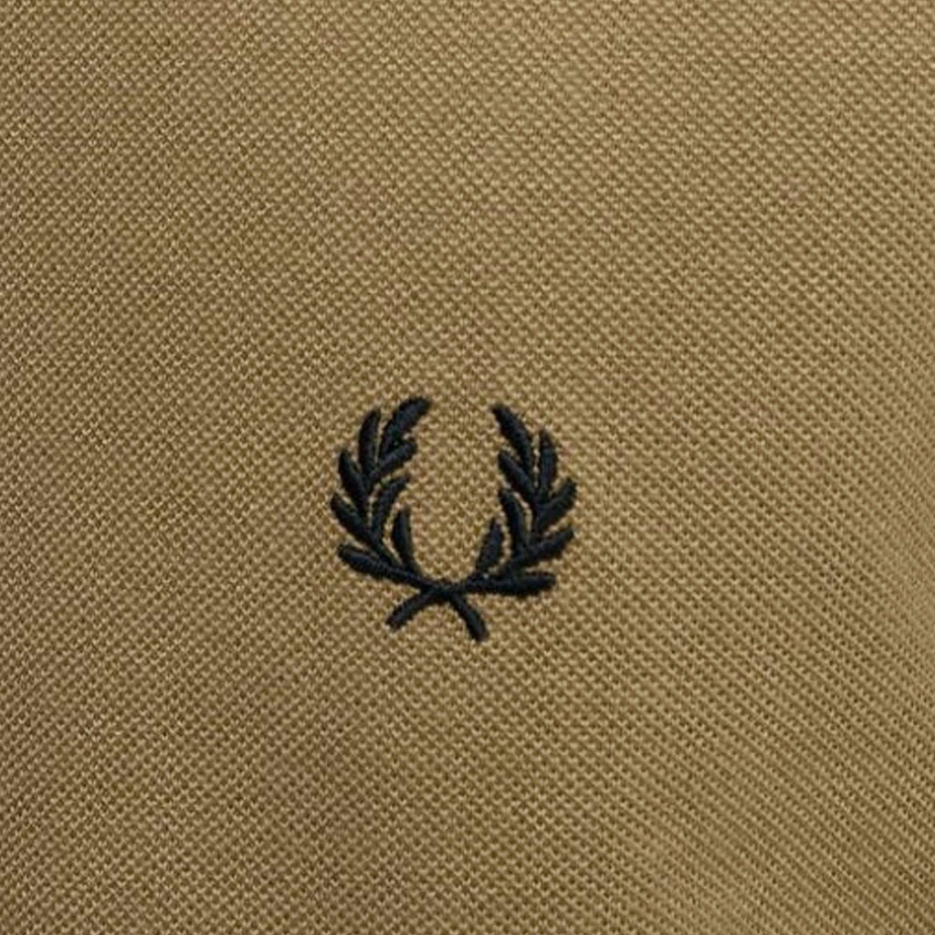 Fred Perry M3600 Twin Tipped Polo Shirt - Warm Stone
