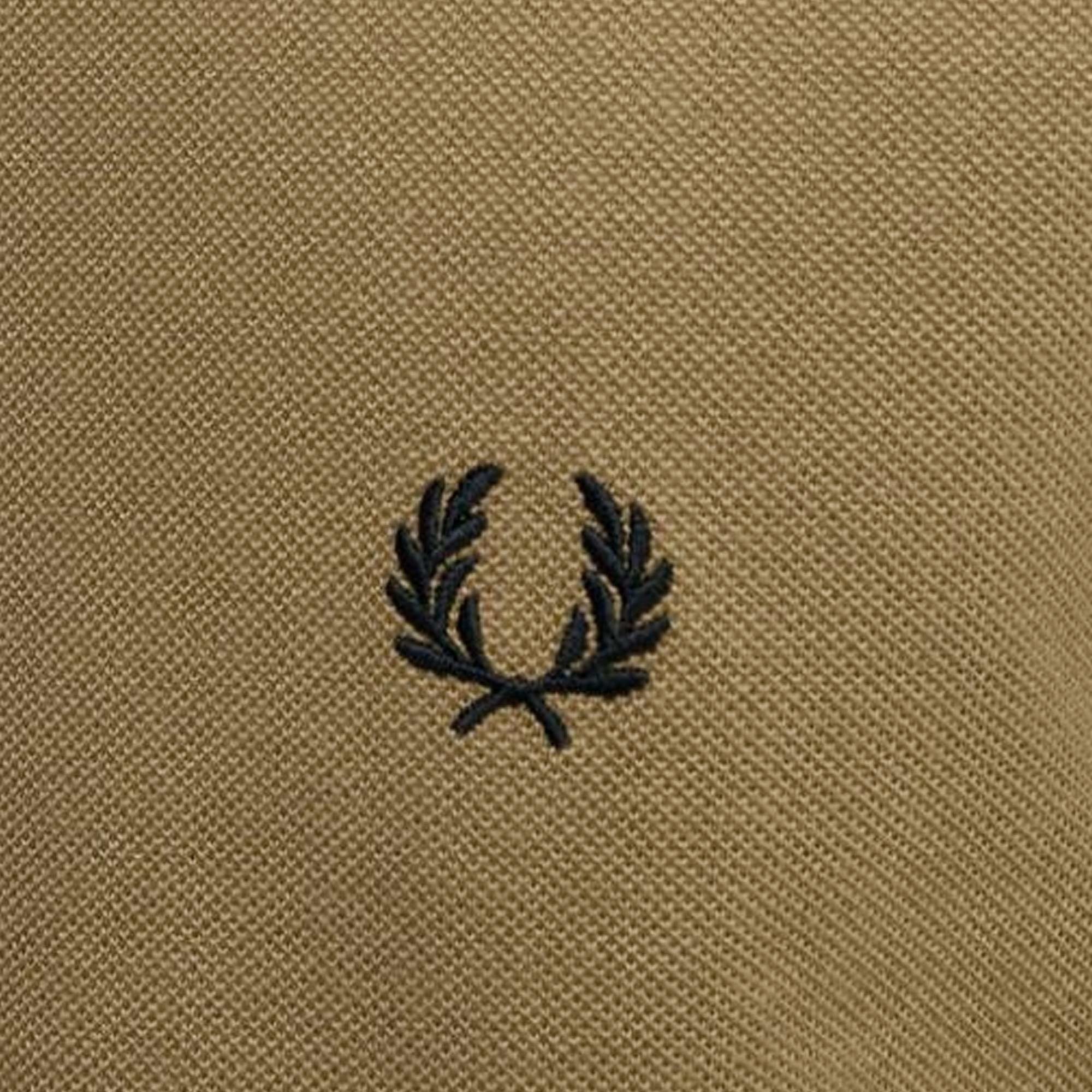 Fred Perry M3600 Twin Tipped Polo Shirt - Warm Stone